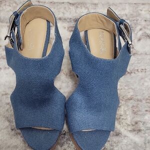 Michael Kors Denim Blue Sandals